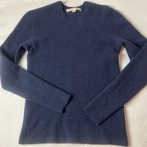 Jacobs By Marc Jacobs Cashmere Waffle Knit Pullover Crew Neck Men’s S Blue